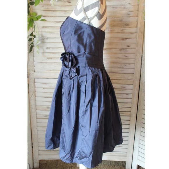 Priscilla of Boston Blue Dress (241) - Picture 3 of 9